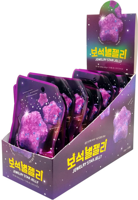 보석별젤리, 600g, 1개