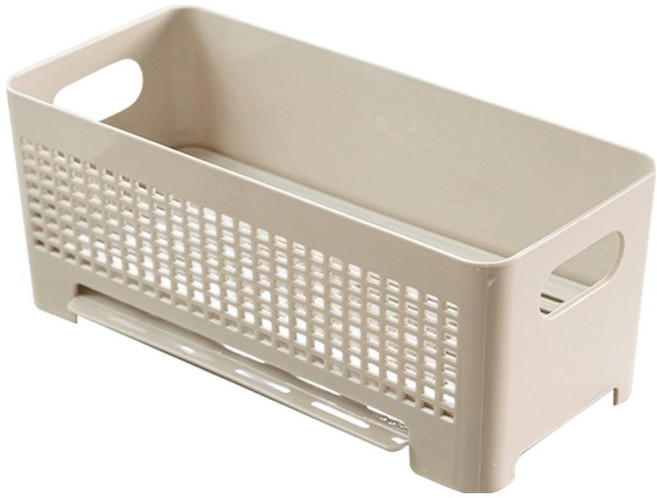 제이라이프 레이브 물빠짐 수세미 세제 거치대, 라이트그레이, 1개