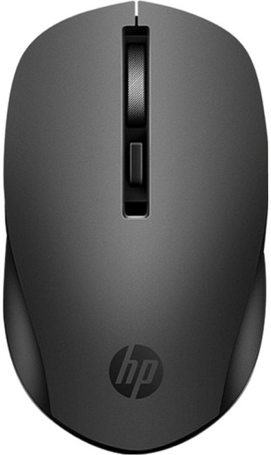 hp 惠普 靜音 2.4G Wireless 滑鼠 黑色 1600 DPI S1000 plus