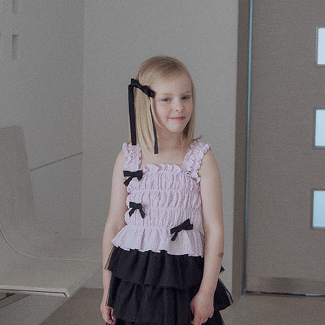 로아앤제인 시어서커 보라빛 블라우스