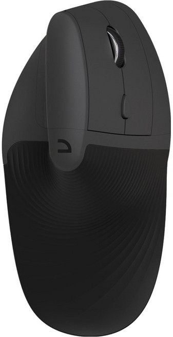 앱코 인체공학 WIRELESS FREE 무선 버티컬 마우스 WEM65, Black