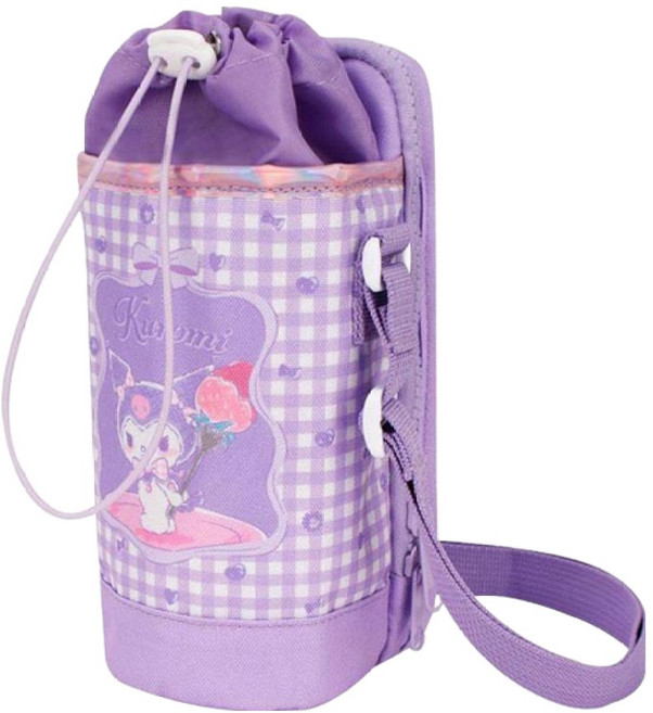 윙하우스 쿠로미 맥스포켓 물병파우치 SC0099, 퍼플, 1개