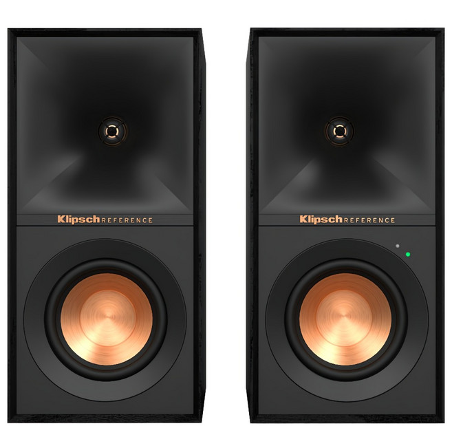 Klipsch 主動式書架型喇叭, R-40PM, 黑色