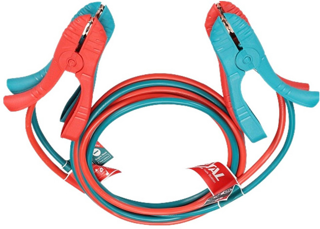 토탈툴스 공구 점프케이블, 1개, 2.5m