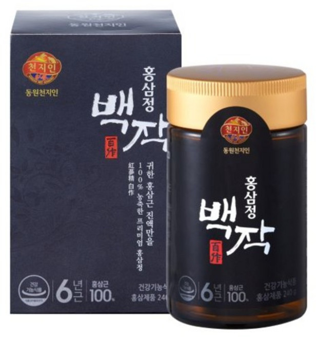 천지인 홍삼정 백작, 240g, 1개