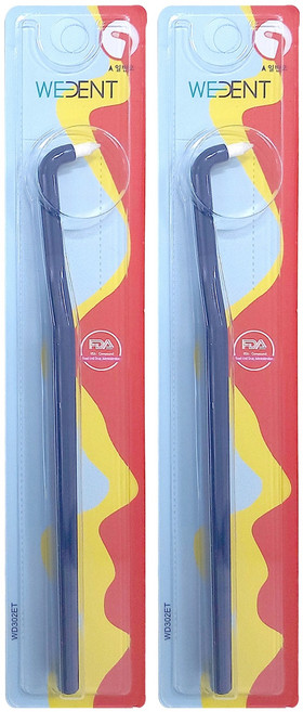 위덴 앤드터프트칫솔 일반모 네이비, 5mm, 1개입, 2개