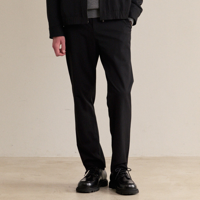 마인드브릿지 남성용 컴포트 테이퍼드 하프밴딩팬츠 MZPT6140