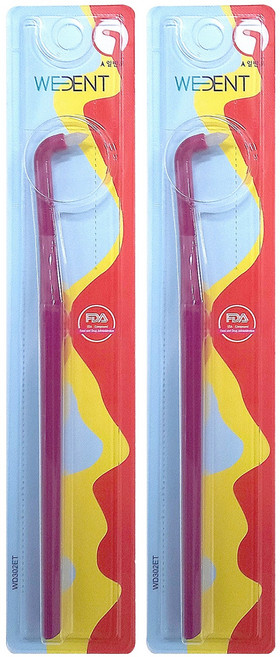 위덴 앤드터프트칫솔 일반모, 1개입, 2개, 플럼