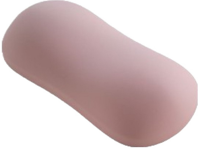 CASHCOO 실용적인 마우스 손목받침대, 핑크, 1개