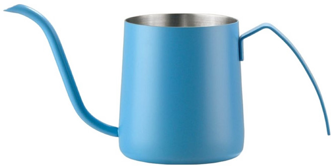 Pearl Horse 寶馬 掛耳式手沖壺 藍色, 1個, 350ml