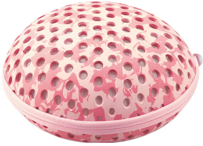 로이홈 EVA 변형방지 브래지어 세탁망 수납 가방 대형(24 x 8 cm), 핑크, 1개