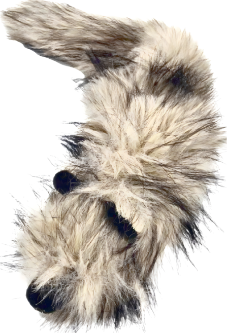 AUMÜLLER 奧咪樂 貓草貓咪紓壓玩具, 1個, 雪貂 米白色 + 灰色 + 黑色