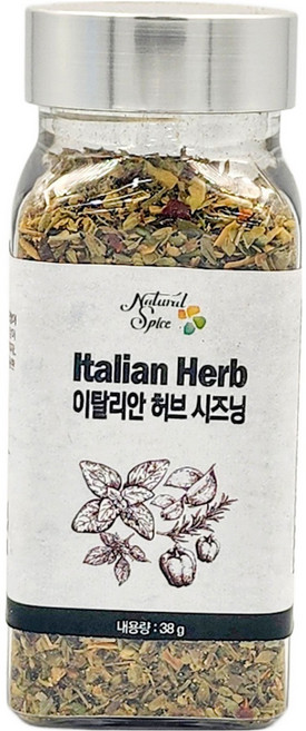 내츄럴스파이스 이탈리안 허브 시즈닝, 38g, 1개