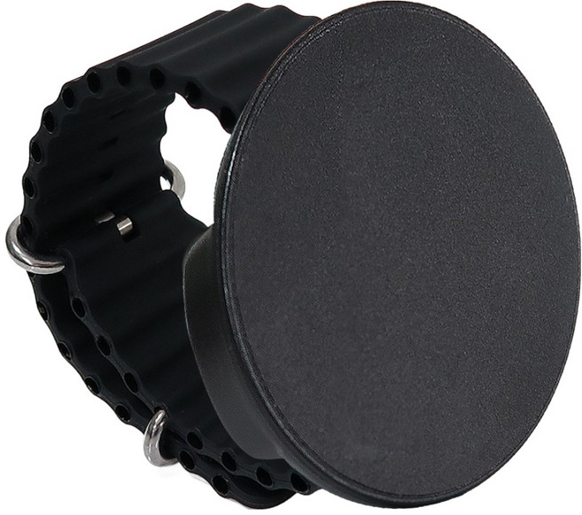 더조은셀러 맥세이프 부착 손목 밴드, 블랙, 1개