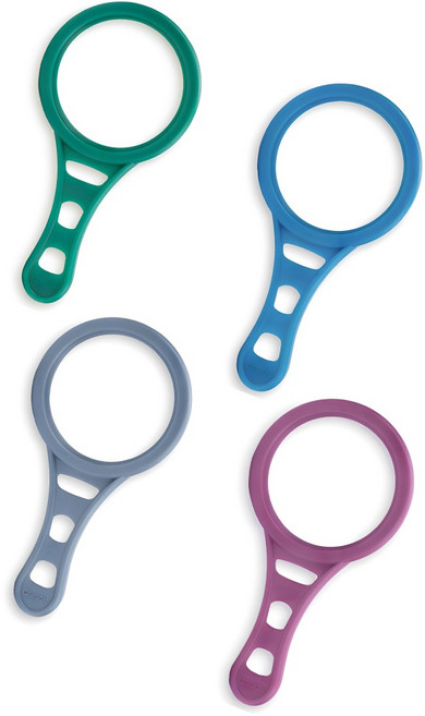 CARSON 卡薾紳 磁吸聚焦6倍放大鏡 3 x 顏色隨機, 1個