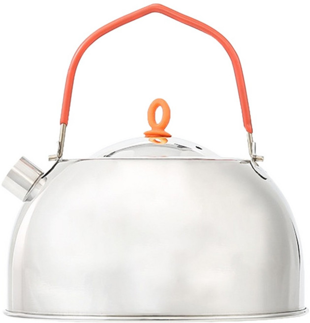 CLS 304不鏽鋼茶壺 600ml, 1個, 銀色