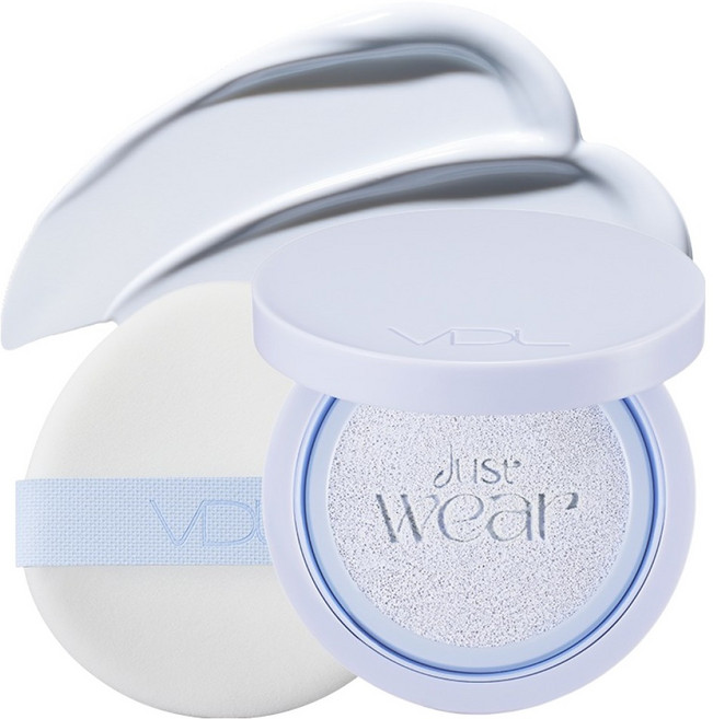 브이디엘 톤 스테인 컬러 코렉팅 쿠션 SPF50+ PA+++, 세레니티, 13g, 1개