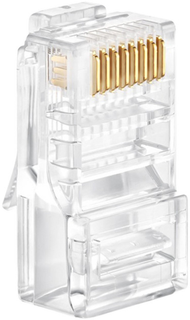 PowerSync 群加 CAT5E 網路接頭母對母 CAT5E-G8P8CFF, 白色, 1個