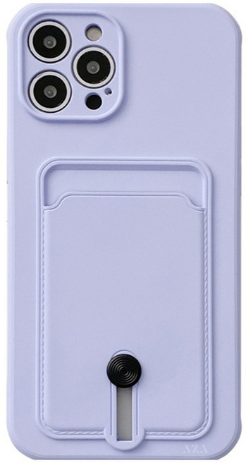 일상가득 아자벨 파스텔 푸시 카드 젤리 휴대폰 케이스