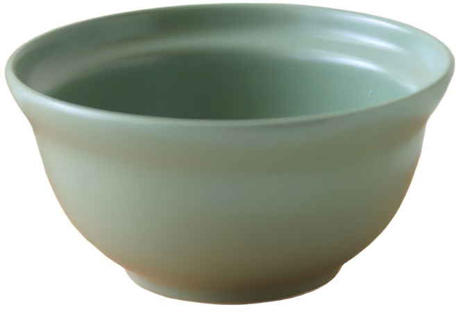 JUST HOME 青森陶瓷飯碗 5692-01 4.8吋 250ml, 綠色, 1個