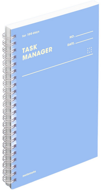 모트모트 태스크 매니저 100일 스터디 플래너, 에이스 블루, 1개