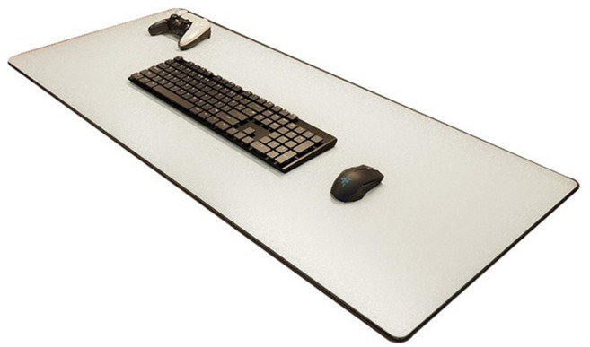 미야몽 심플한 세련된 데스크매트, 화이트