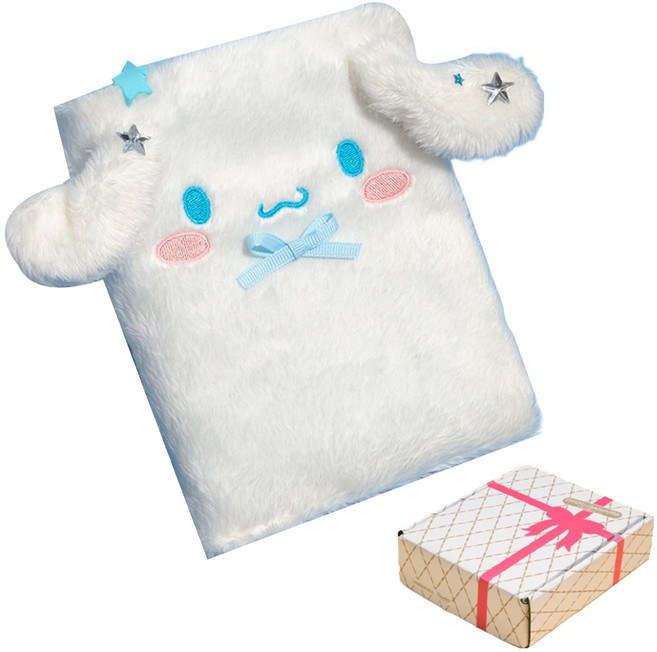 모트모트 산리오캐릭터즈 A6 반려 다이어리 + 선물박스 세트, 시나모롤, 1세트