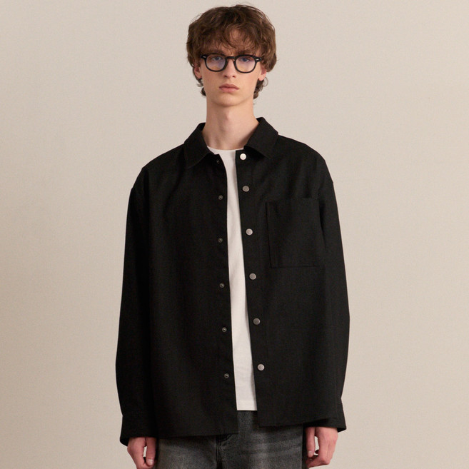 마인드브릿지 남성용 데님라이크 셔켓 MZWS6150