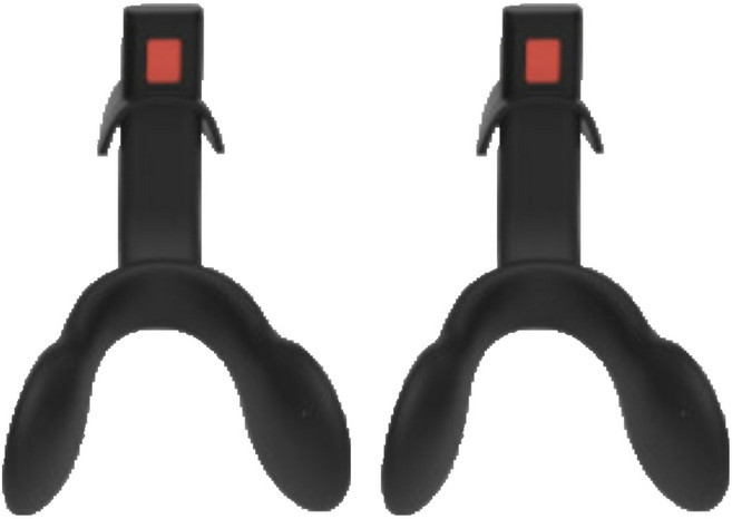 엑스리얼 라이트 코받침 빨강 4.5cm, 2개