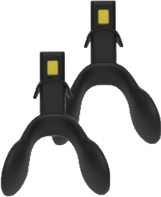 엑스리얼 라이트 코받침 노랑 4cm, 2개