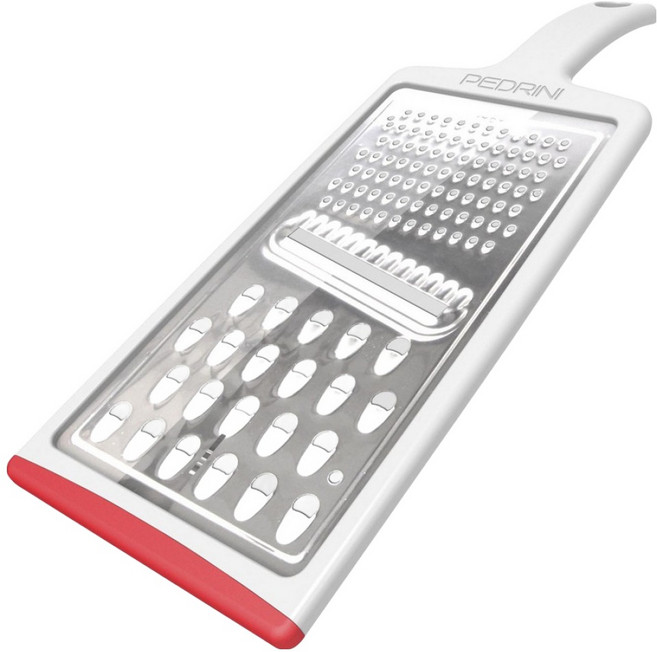 PEDRINI Gadget 3合1不鏽鋼寬版刨刀 30cm, 白色 + 銀色, 1個