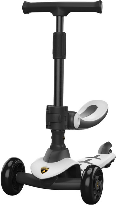 람보르기니 아동용 킥보드 + 안장 세트, 애쉬그레이, 1세트