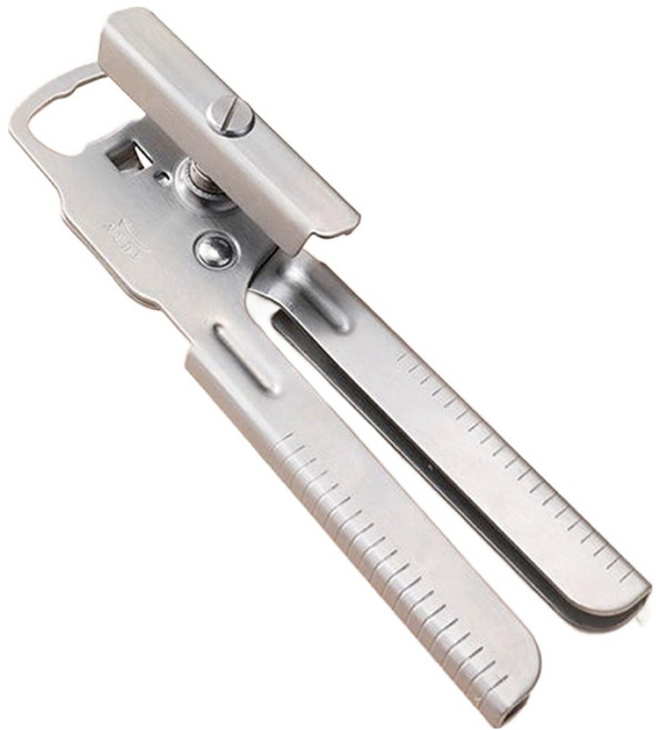 바른리빙 올스텐 그립 통조림 캔오프너, 실버, 1개