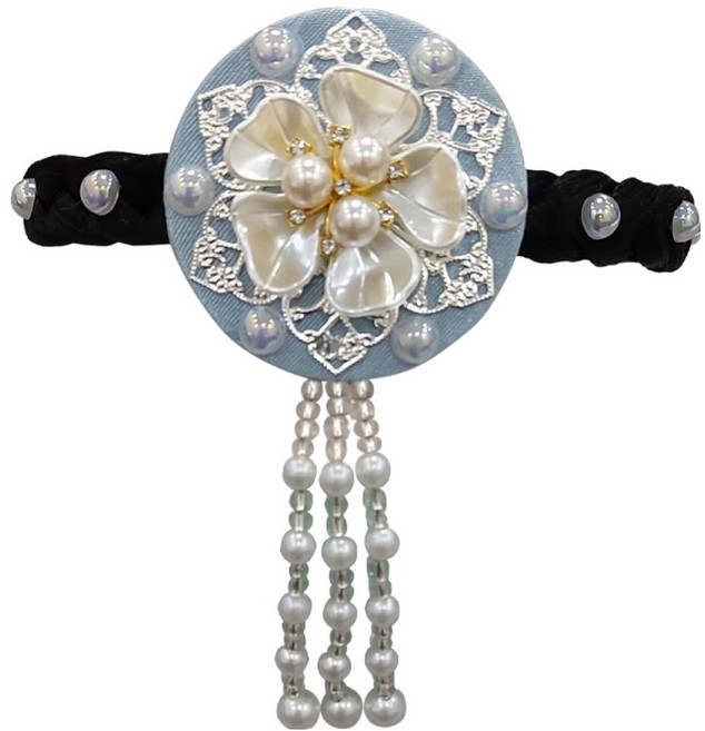 오화진주 한복 머리띠