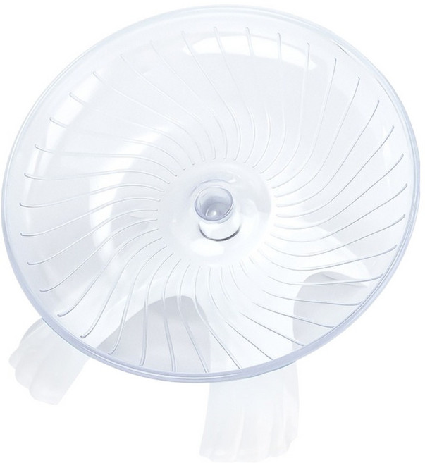 케리빙 햄스터 크리스탈 휠, 투명, 1개