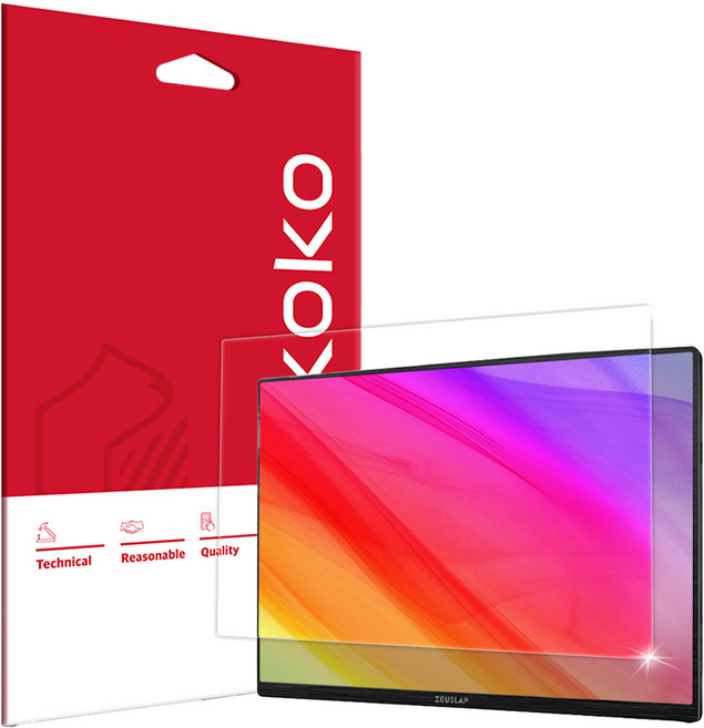 스코코 제우스랩 P16T 초고화질 트루컬러 AR 액정보호필름 세트, 1세트