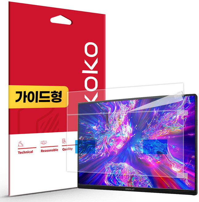 스코코 제우스랩 P16T 올레포빅 액정보호필름 세트, 1세트