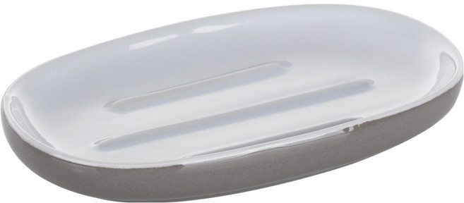 kela Isabella陶製肥皂盒, 1個, 煙棕
