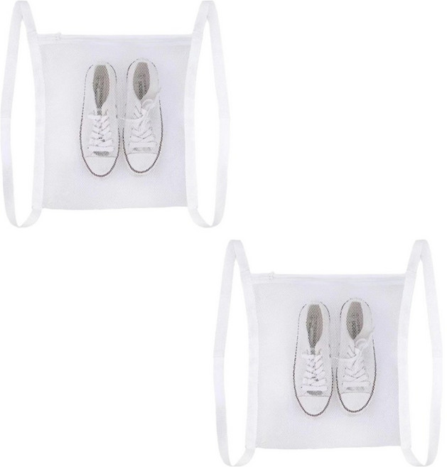 에버하우스 다용도 신발 건조기 세탁 건조망 40 x 40 cm, 화이트, 2개