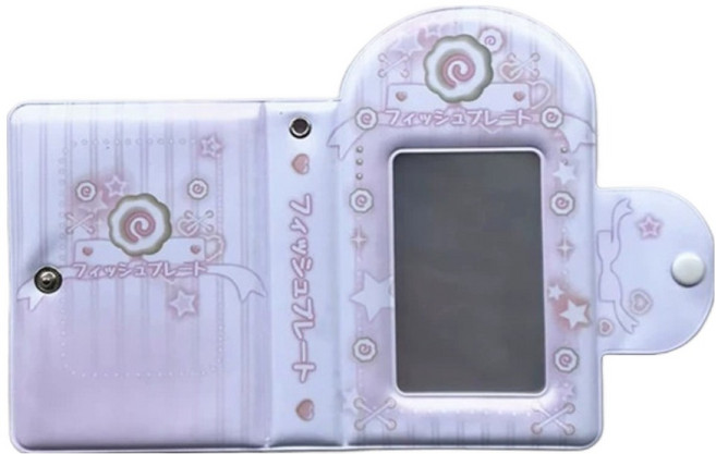 마메 미니 포카 아이돌 콜렉트북, 핑크, 32매