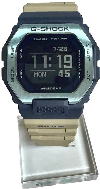 CASIO 卡西歐 G-SHOCK 潮汐月相電子錶 GBX-100TT-2DR