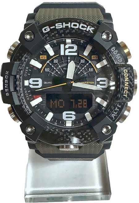 CASIO 卡西歐 G-SHOCK 戶外探險雙重感應器運動錶 GG-B100-1A3DR