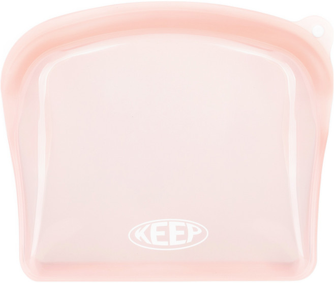 킵스위밍 실리콘 방수 수영 파우치 1.2L, 소프트핑크