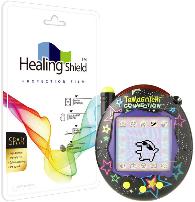 힐링쉴드 다마고치 커넥션 슈페리어 AR 고화질 액정보호필름 2p 세트, 무색, 1개