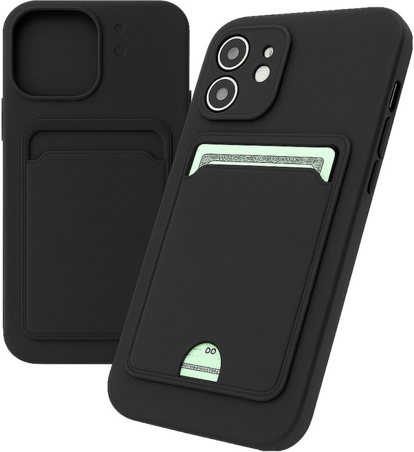 폰위드 PUSH 슬라이드 파스텔 카드 젤리 휴대폰 케이스