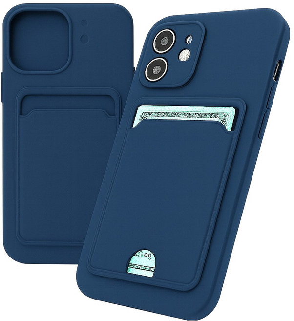 폰위드 PUSH 슬라이드 파스텔 카드 젤리 휴대폰 케이스