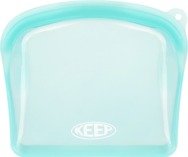 킵스위밍 실리콘 방수 수영 파우치 1.2L, 쿨민트