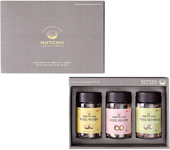 堅果 3種禮盒組 3號, 1套