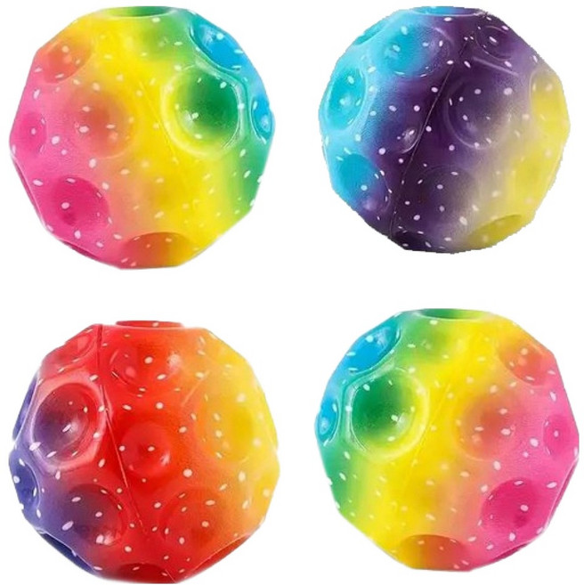 엠에스코퍼레이션 하이바운스 고탄성 바운스볼, 4개, 랜덤발송