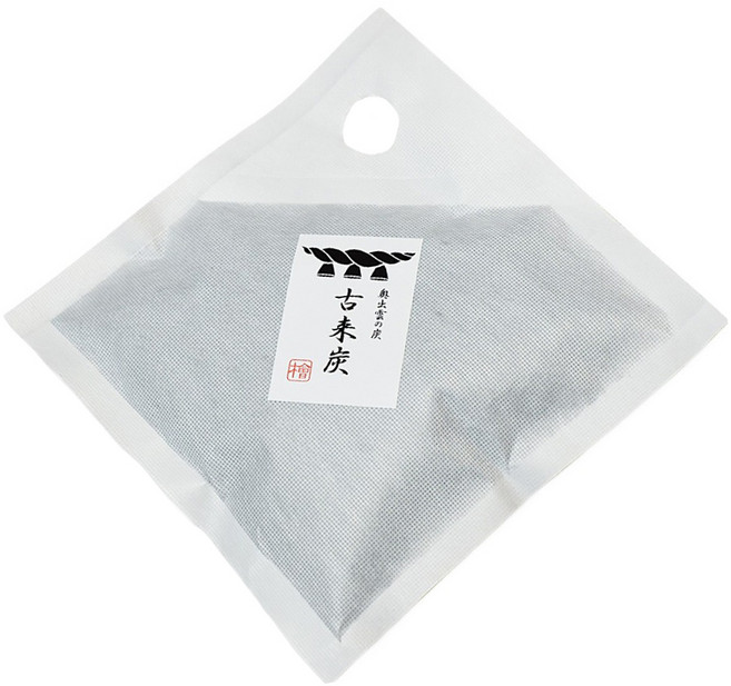 古來炭 方形調濕木炭, 1個, 30g